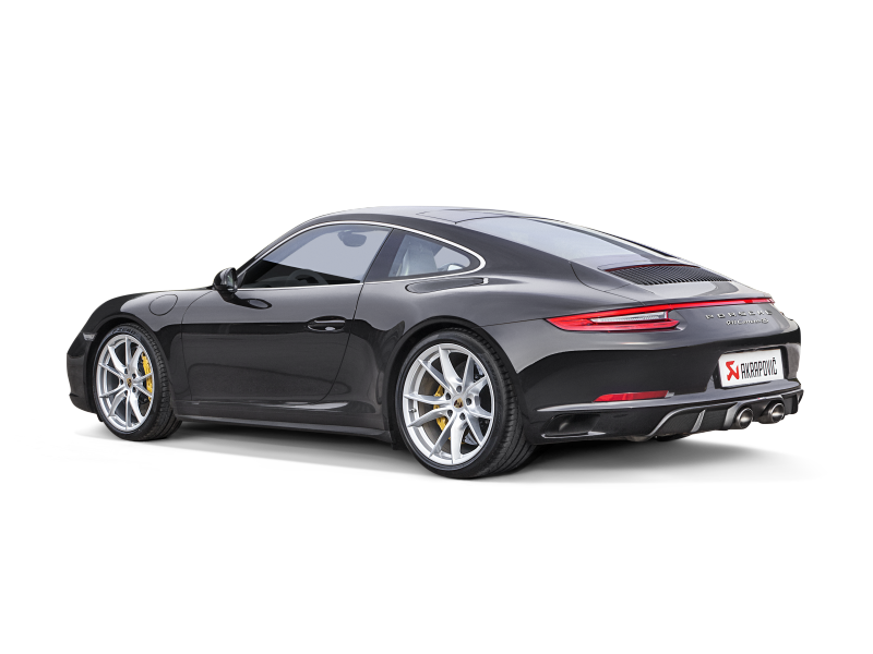 Akrapovic 16-17 Porsche 911 Carrera S/4/4S/GTS (991.2) Slip-On Line (Titanium) w/ Titanium Tips 3