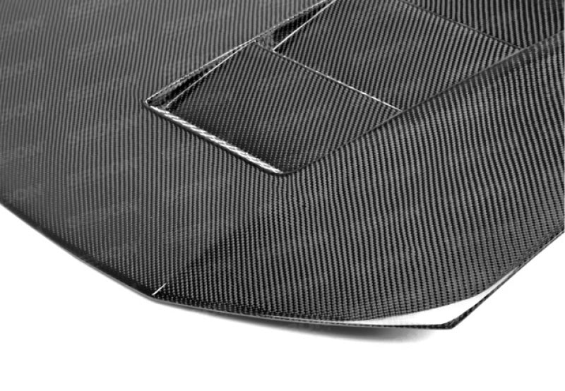 Seibon 12-13 Honda Civic 2dr TS-Style Carbon Fiber Hood 3