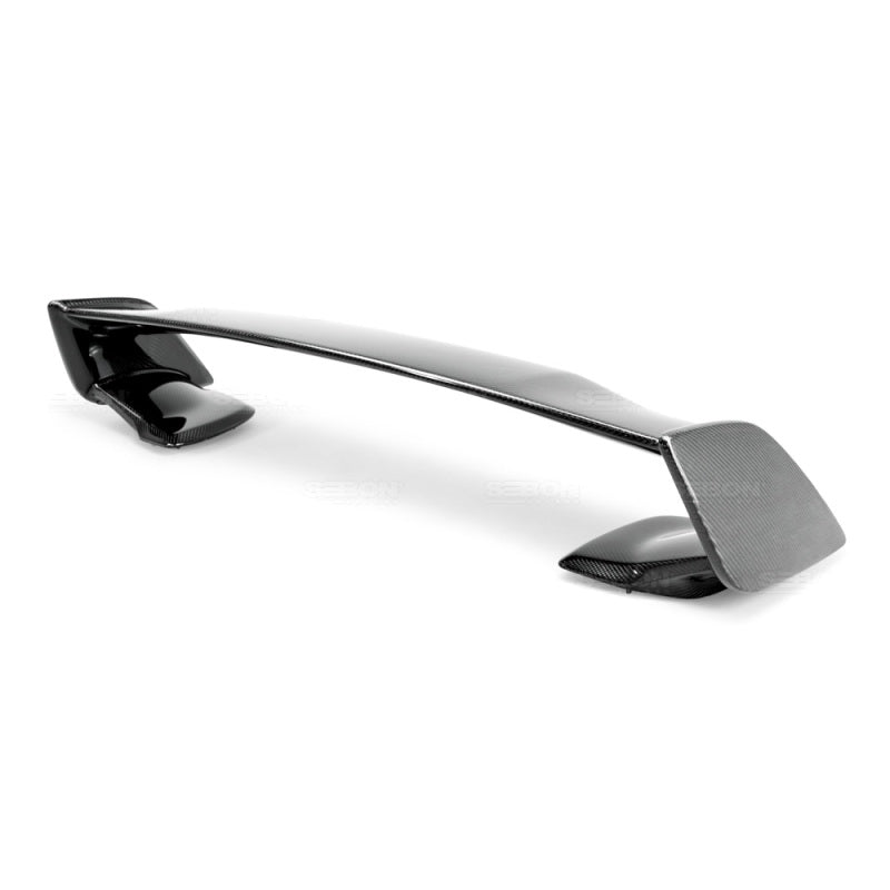 Seibon 08-10 Subaru WRX/STi 4dr OEM-style Carbon Fiber Rear Spoiler 1