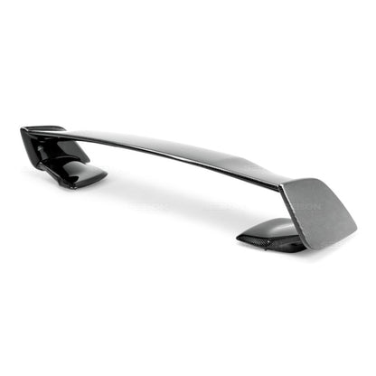 Seibon 08-10 Subaru WRX/STi 4dr OEM-style Carbon Fiber Rear Spoiler 1