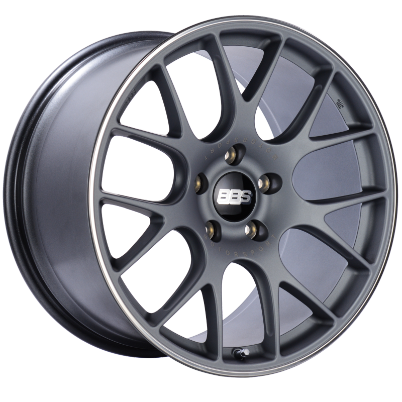 BBS CH-R 20x11.5 5x130 ET47 CB71.6 Satin Titanium Polished Rim Protector Wheel 0