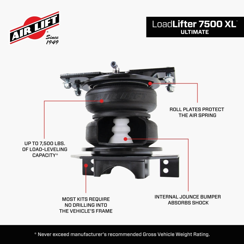 Air Lift LoadLifter 7500XL Ultimate for 01-10 Chevy Silverado 2500/3500