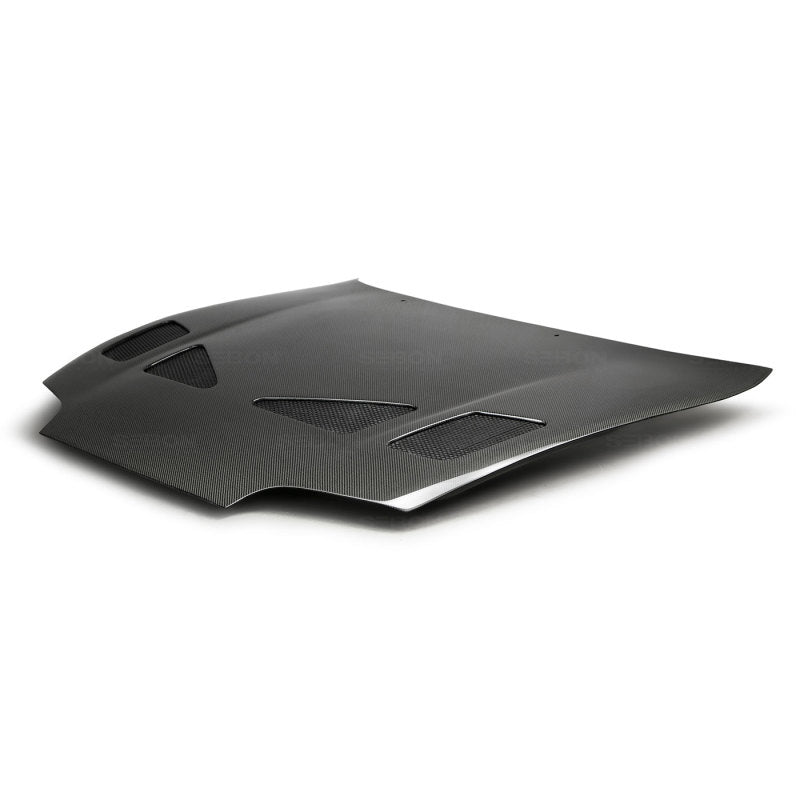 Seibon 93-98 Toyota Supra (JZA80L) TR Style Carbon Fiber Hood 3