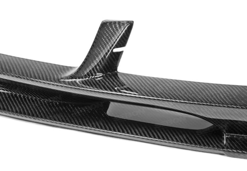 Seibon 12-13 BMW 5 Series (F10) KA-Style Carbon Fiber Front Lip 2