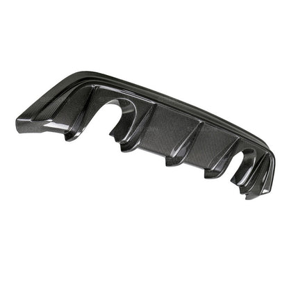 Seibon 15-16 Ford Focus OE-Style Carbon Fiber Rear Bumper Lip 0