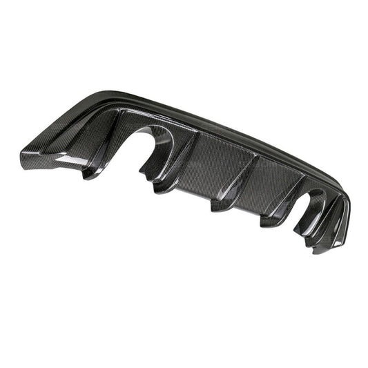 Seibon 15-16 Ford Focus OE-Style Carbon Fiber Rear Bumper Lip 0