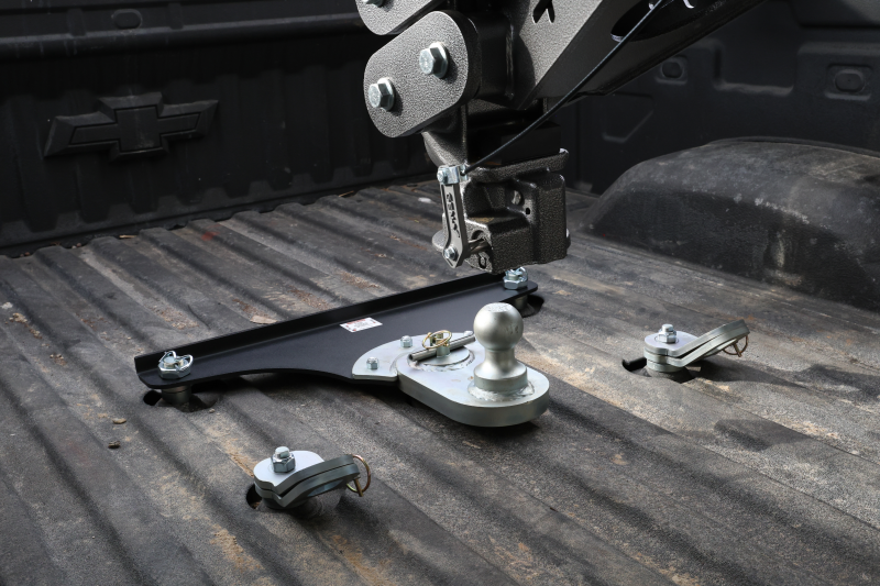 GEN-Y Hitch Gen-Y 2017+ Ford GoosePuck 5in Offset Ball Puck Mount 25K Towing