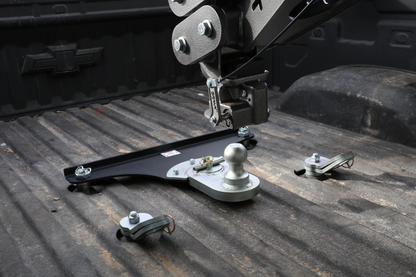 GEN-Y Hitch Gen-Y 2017+ Ford GoosePuck 5in Offset Ball Puck Mount 25K Towing