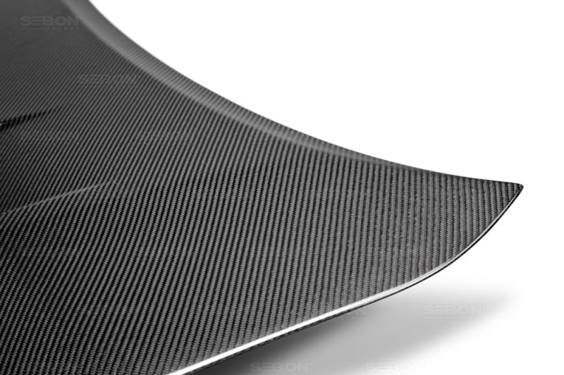 Seibon 14-15 Honda Civic 2dr TS-Style Carbon Fiber Hood 4