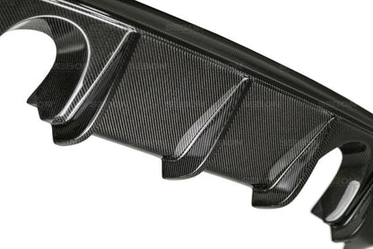 Seibon 15-16 Ford Focus OE-Style Carbon Fiber Rear Bumper Lip 2