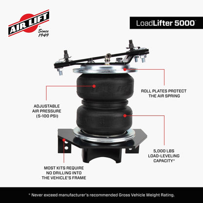 Air Lift Loadlifter 5000 Air Spring Kit for 2017 Ford F-250/F-350 2WD