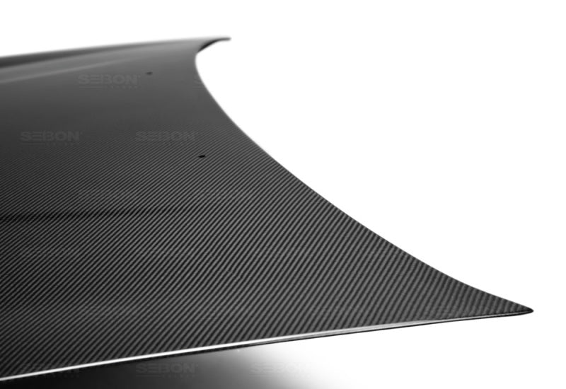 Seibon 06-07 Subaru WRX/STi RS style carbon fiber hood 3