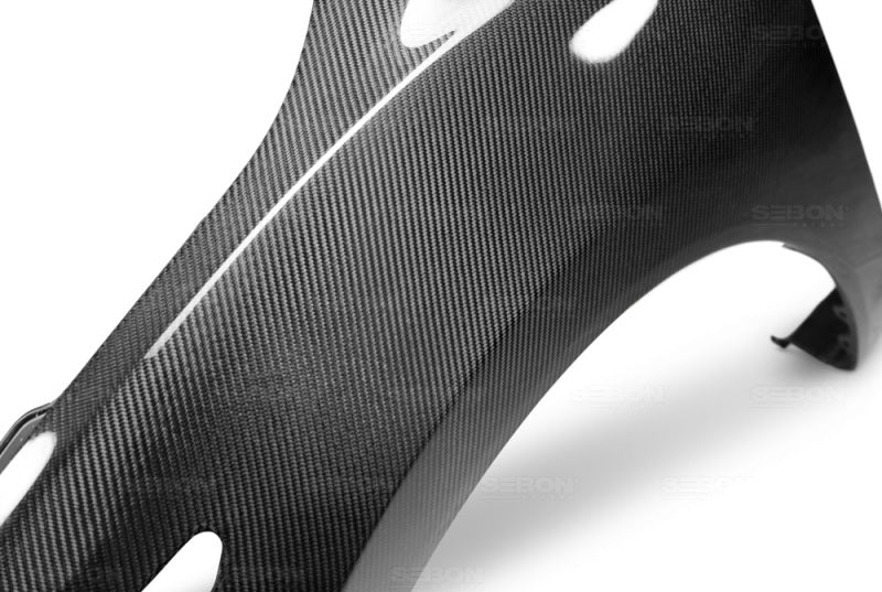 Seibon 14-15 Honda Civic 2 Door OE-Style Carbon Fiber Fenders 4
