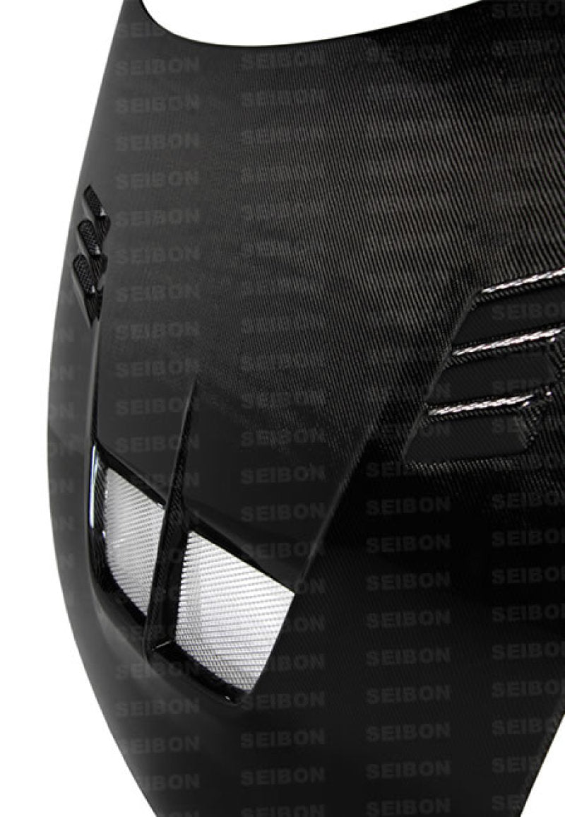 Seibon 09-12 Nissan 370z/Fairlady Z (Z34) BD-style Carbon Fiber Hood 2