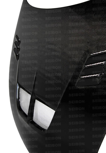 Seibon 09-12 Nissan 370z/Fairlady Z (Z34) BD-style Carbon Fiber Hood 2