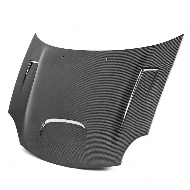 Seibon 03-05 Dodge Neon SRT-4 DV-Style Carbon Fiber Hood 0