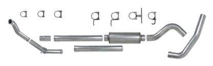 Diamond Eye Performance Diamond Eye KIT 4in Turbo Back Single AL: 94-97 FORD 7.3L F250/F350 PWRSTROKE NFS W/ CARB EQUIV STDS