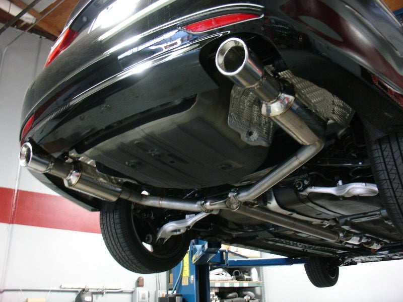 Injen 2011-14 Hyundai Sonata/Kia Optima 2.0L - 3inch Cat Back w/ Dual 60mm Mufflers 4