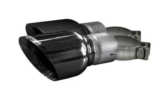 CORSA Performance Corsa 2015-2025 Ford Mustang GT 3.0in Inlet / 4.5in Outlet Black PVD Tip Kit (For Corsa ExhaustOnly)