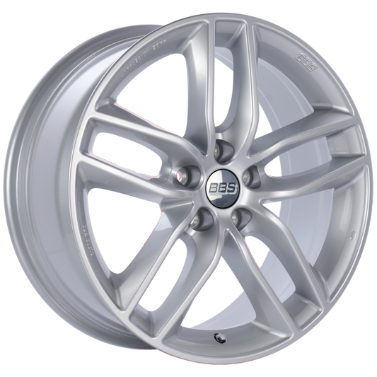 BBS SX 17x7.5 5x108 ET45 Sport Silver Wheel -70mm PFS/Clip Required 0