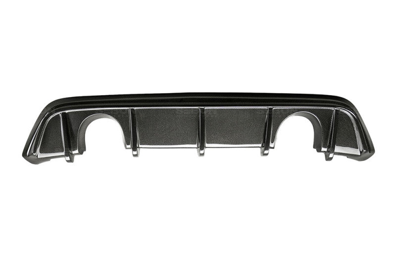 Seibon 15-16 Ford Focus OE-Style Carbon Fiber Rear Bumper Lip 1