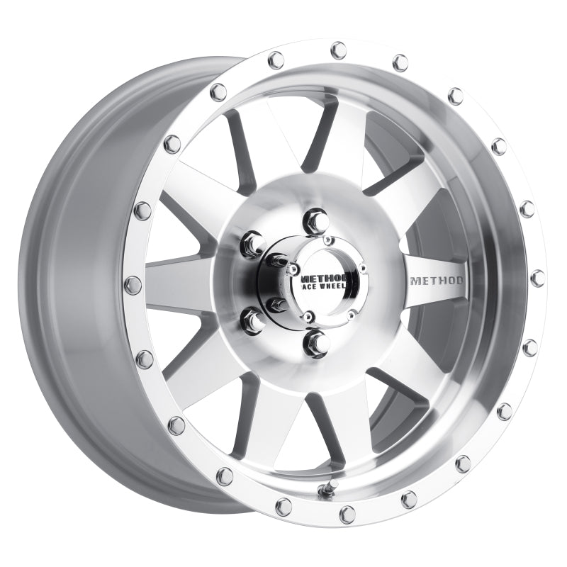 Method Wheels Method MR301 The Standard 15x7 -6mm Offset 5x4.5 83mm CB Machined/Clear Coat Wheel