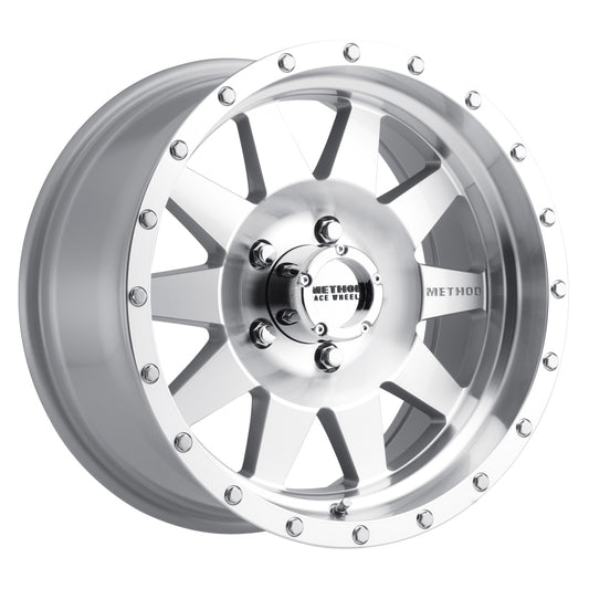 Method Wheels Method MR301 The Standard 15x7 -6mm Offset 5x4.5 83mm CB Machined/Clear Coat Wheel
