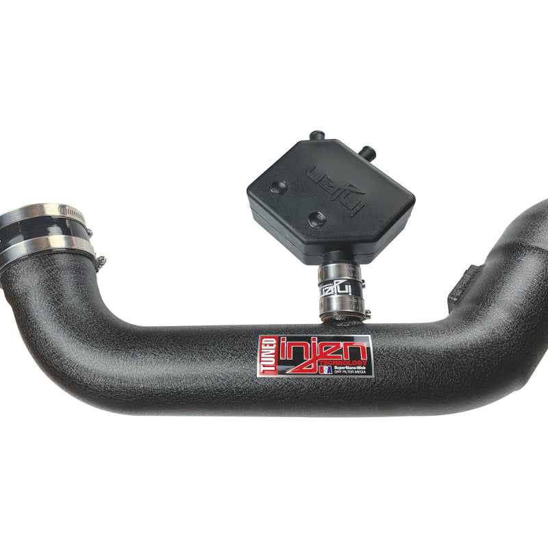 Injen 05-19 Nissan Frontier 4.L V6 w/ Power Box Wrinkle Black Power-Flow Air Intake Syst 4