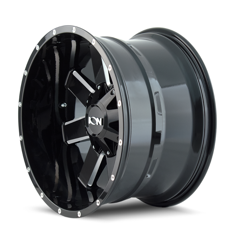 ION Wheels ION Type 141 20x10 / 6x135 BP / -19mm Offset / 106mm Hub Gloss Black Milled Wheel