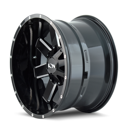 ION Wheels ION Type 141 20x12 / 6x135 BP / -44mm Offset / 106mm Hub Gloss Black Milled Wheel