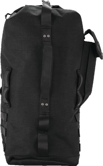 Burly Brand Voyager Sissy Bar Backpack - Black