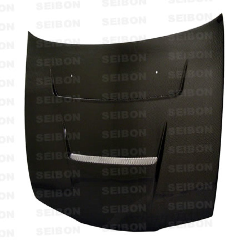 Seibon 95-96 Nissan 240sx DV Carbon Fiber Hood 1
