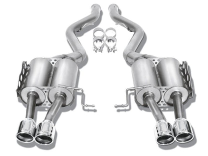 Borla 15-17 F-150 2.7/3.5L V6 EcoBoost / 5.0L V8 Black Chrome Cat-Back Touring Exhaust