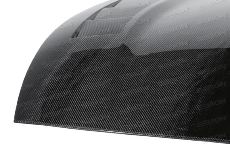 Seibon 09-10 Nissan 370Z TS Carbon Fiber Hood 1