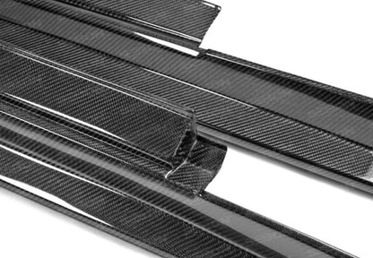Seibon 11-13 Nissan GTR R35 VS-Style Carbon Fiber Side Skirts (Pair) 2