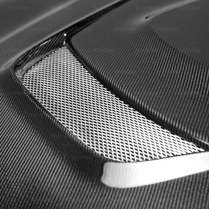Seibon 12-13 BMW 3 Series F30 / 4 Series F32 VS-Style Carbon Fiber Hood 2