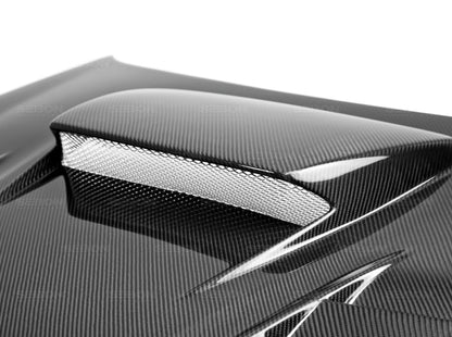 Seibon 06-07 Subaru WRX/STi CWII Carbon Fiber Hood 2