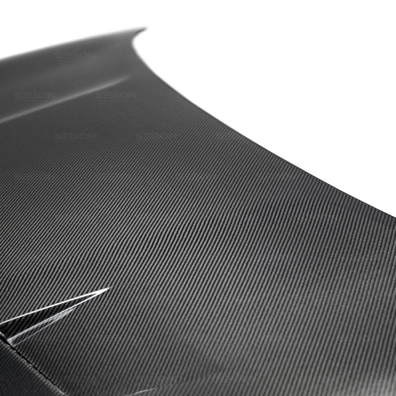 Seibon 2019 Hyundai Veloster TS-Style Carbon Fiber Hood 4