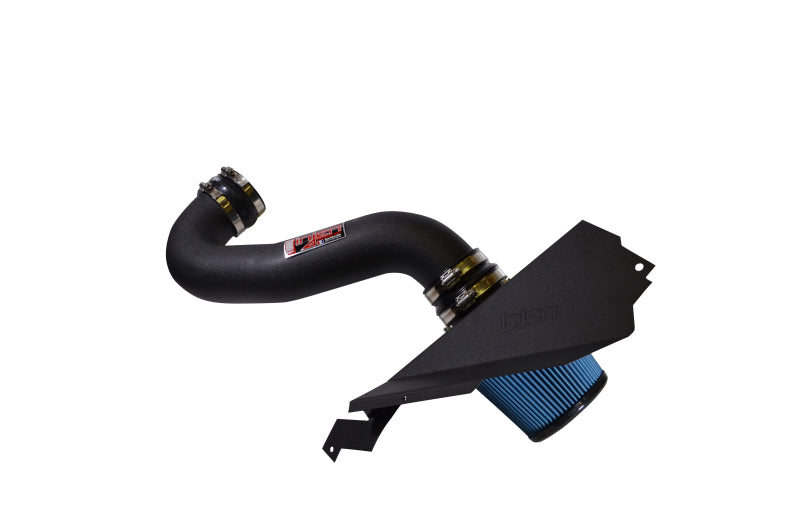 Injen 14-20 Dodge Durango R/T 5.7L V8 Wrinkle Black Power-Flow Air Intake System 1