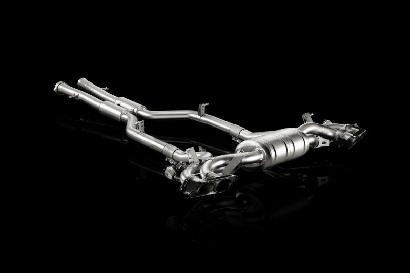 Akrapovic 10-14 AMG SLS Coupe/Roadster Evolution Line Cat Back (Titanium) w/ Carbon Tips 8