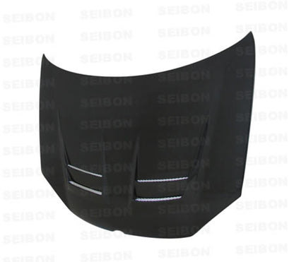 Seibon 06-08 Volkswagen Golf GTI DV-style Carbon Fiber Hood 1