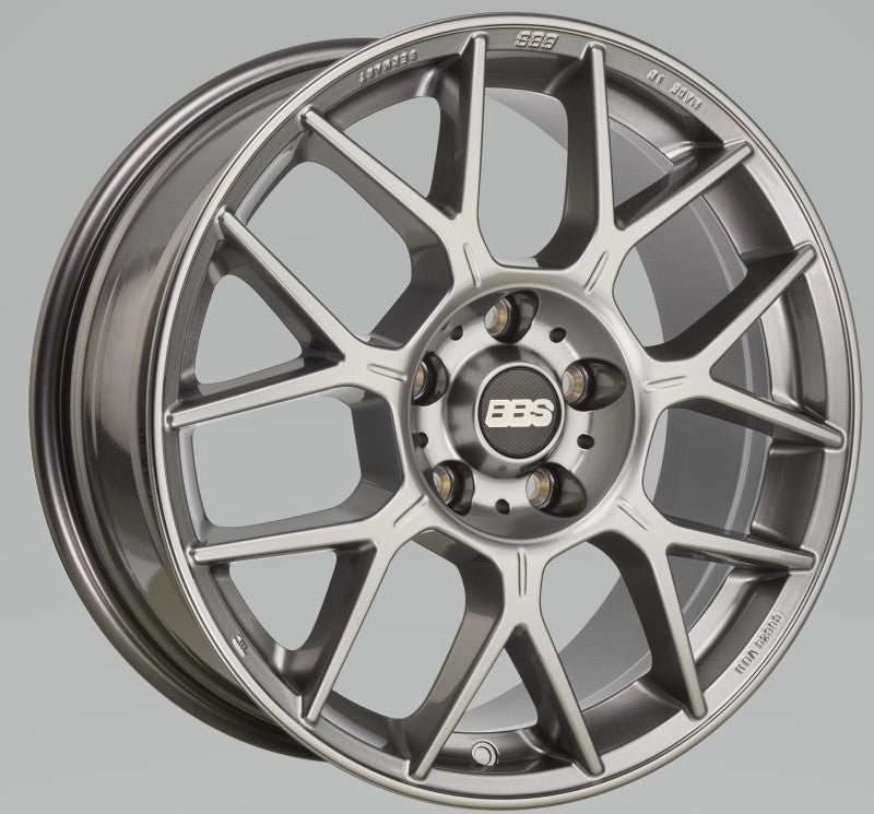 BBS XR 19x8.5 5x108 ET43 Platinum Gloss Wheel -70mm PFS/Clip Required 1