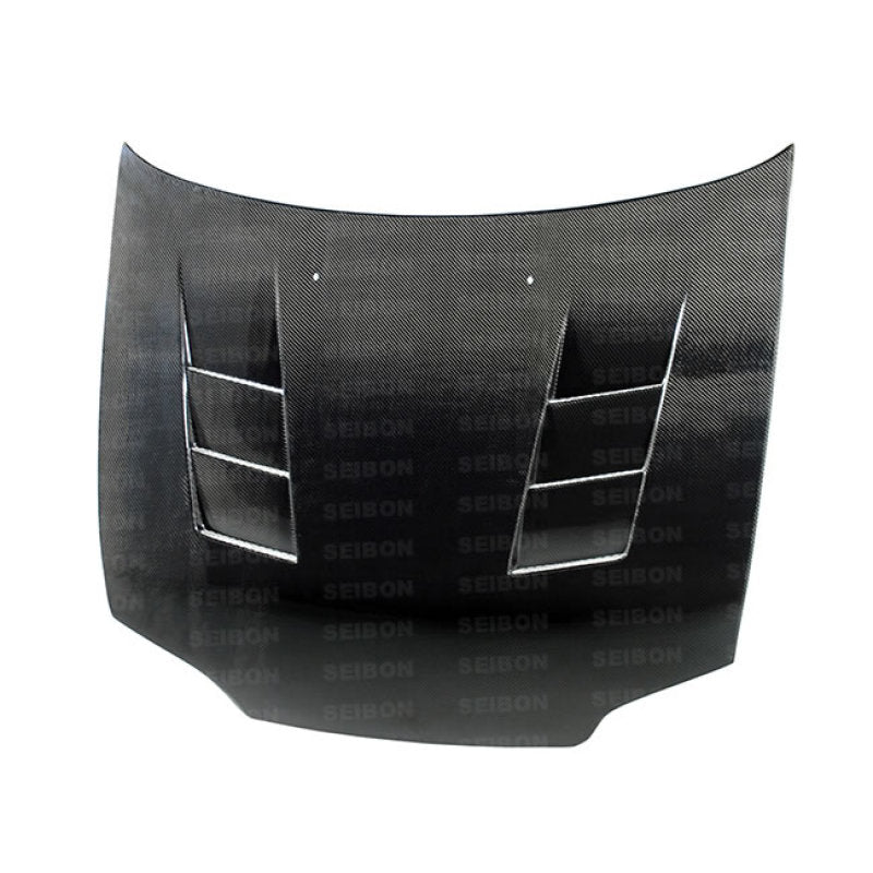 Seibon 92-95 Honda Civic 2DR/3DR TS-Style Carbon Fiber Hood 0