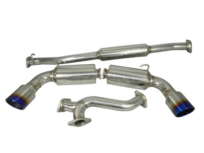 Injen 13-20 Subaru BRZ/Toyota 86 2.0L 4cyl SS CB Exhaust w/ Dual Injen Embossed Muffler 1