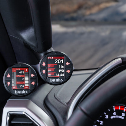 Banks Power 17-19 Ford F250/F350 6.7L Power Stroke Derringer Tuner (Gen 2) w/ Super Gauge