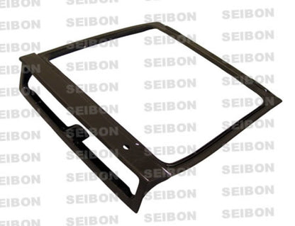 Seibon 88-91 Honda CRX OEM Carbon Fiber Trunk/Hatch 1