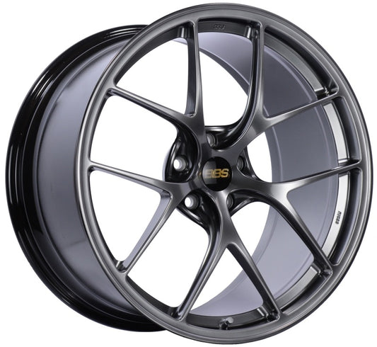 BBS RI-D 20x10 5x112 ET19 Diamond Black Wheel -82mm PFS/Clip Required 0