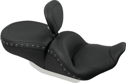 Mustang Motorcycle Mustang 15-23 Kawasaki Vulcan S Solo Seat Diamond Stitch - Black
