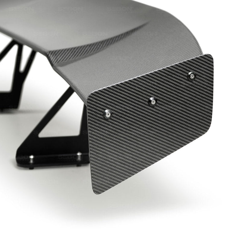 Seibon 15-18 Subaru WRX / STi Carbon Fiber Rear Spoiler - GT Style 3