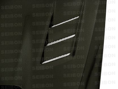 Seibon 08-09 Subaru WRX/STi CW-style Carbon Fiber Hood 6